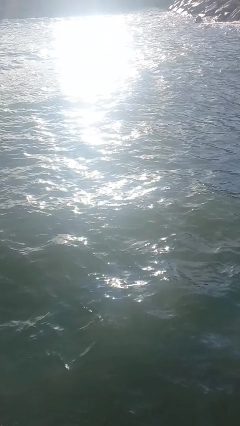 Sea surface and sparkles Stock Footage 268805756