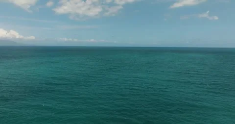 Sea surface and waves in the Philippines. Stock Footage 293808749