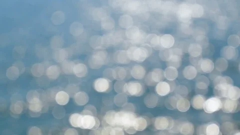 Sea surface blink bokeh. Vídeos de archivo 74214761