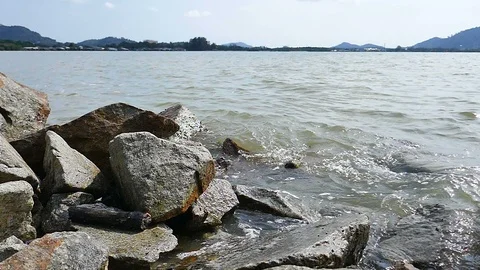 Sea surface movement Stock Footage 89612525