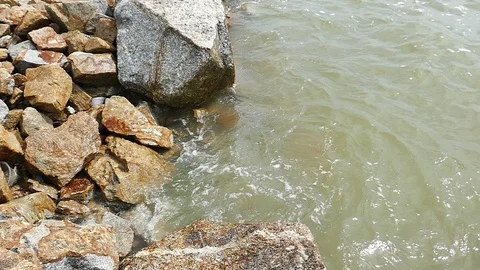 Sea surface movement Stock Footage 89619683