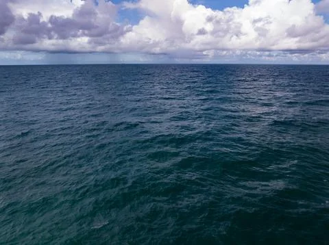 Sea surface ocean waves background,Top view ocean sea water texture backgroun Foto stock