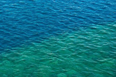 Sea surface. Stock Photos