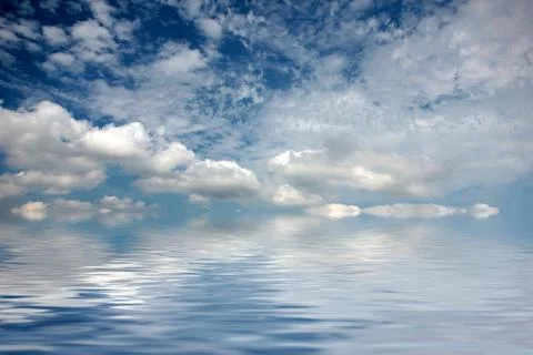 The sea surface 库存照片