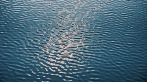 Sea surface rippling. Stock Footage 198737310