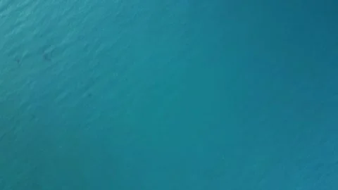 Sea surface, shooting from a quadcopter. Stock-Footage 255848769