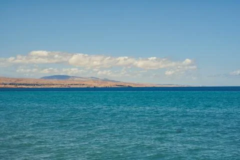 Sea surface summer wave background. Natural tropical water Paradise. Cube nat Foto stock