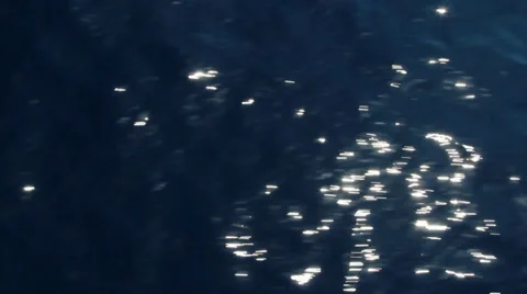 Sea surface, sun reflection, horizon Video stock 38136706