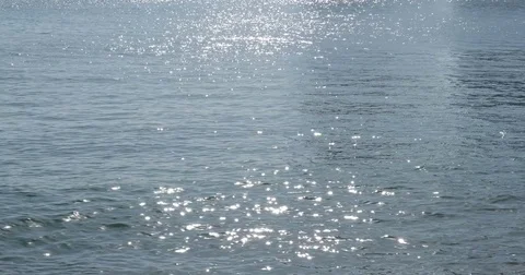Sea surface under sunlight Stock Footage 84886693