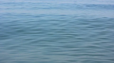 Sea surface with waves Stockbeeldmateriaal 49128811