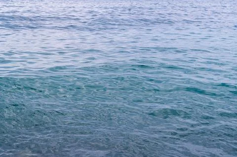 Sea surface with waves. Stock Photos