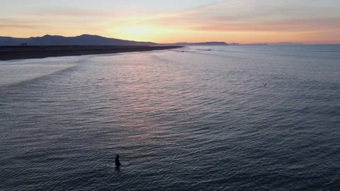 Sea, Surfing, waves 4K UHD (3840x2160 25fps 100Mbps) (17) Stock Footage 174552971