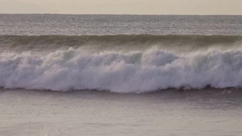 Sea, Surfing, waves 4K UHD (3840x2160 25fps 100Mbps) (59) Stock Footage 174580321