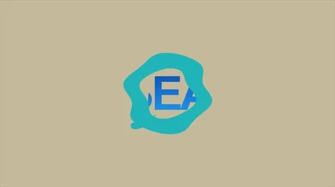 Sea Text Animation 스톡 동영상 66113098