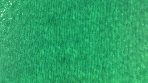 Sea Texture Aerial View 4 K Turkey Alanya Stock-Footage 221880745
