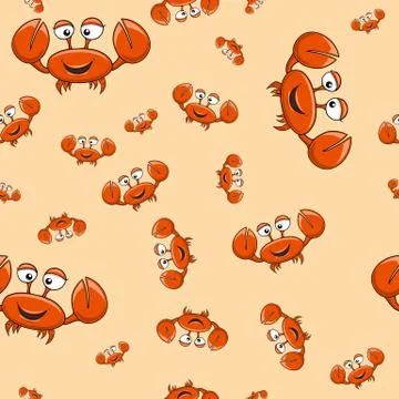 Sea theme vector pattern illustration Stock Illustration