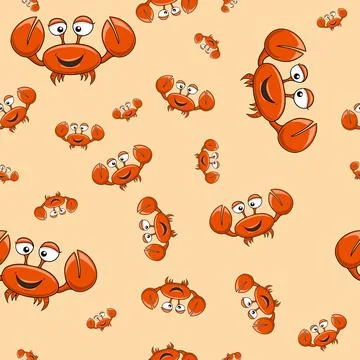 Sea theme vector pattern illustration Stock Illustration