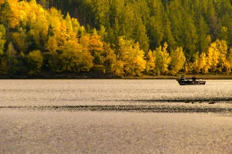 The Sea in Thuringia at the Autumn Stock Photos