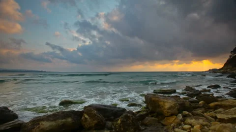 Sea Time lapse Stock Footage 45838937