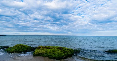 Sea time lapse Stock Footage 130069393