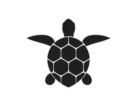 Sea turtle icon. Vector illustration Stock Illustration