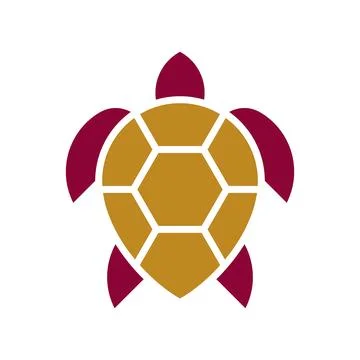 Sea Turtle Logo Stock Illustration