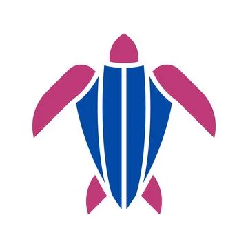 Sea Turtle Logo Stock Illustration