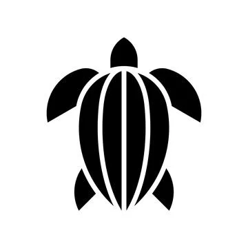 Sea Turtle Logo 스톡 일러스트