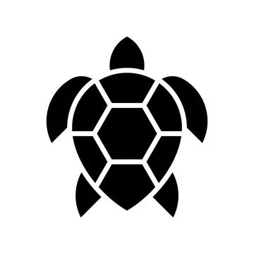 Sea Turtle Logo 스톡 일러스트