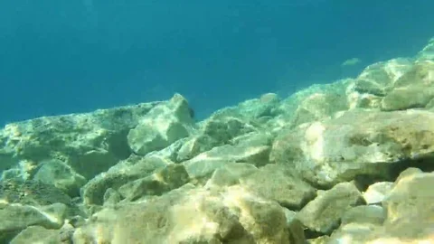 The sea under water Stock Footage 69255172