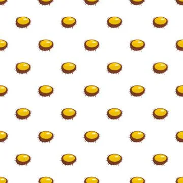 Sea urchin pattern seamless vector Illustrazione stock