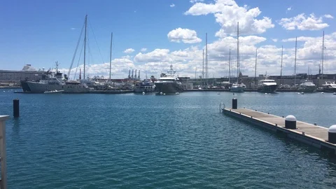 Sea in Valencia Stock Footage 108455703