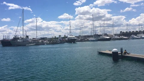 Sea in Valencia Stock Footage 108455817