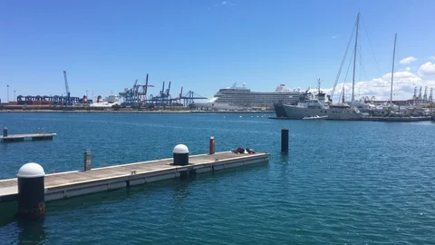 Sea in Valencia Stock Footage 108455837