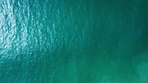 Sea view from above. Video for the background. Real view of the ocean Stock Footage 190921842