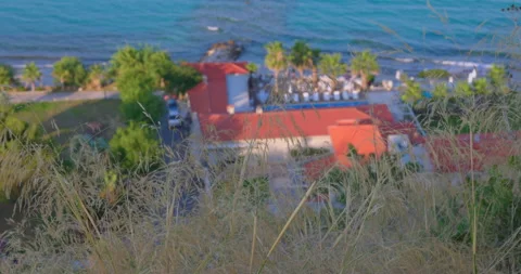 Sea view Afitos Stockbeeldmateriaal 214668361