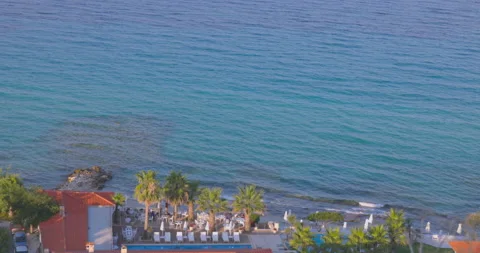 Sea view Afitos Stockbeeldmateriaal 214671680