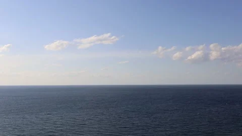 Sea view and sky ,  Timelapse ,  Waterfront Time-lapse Stock Footage 228089530