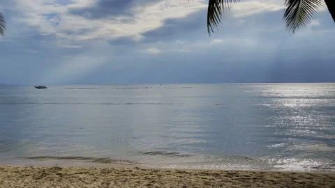 Sea view on the beach/Вид на море с пляжа Stockbeeldmateriaal 220175888
