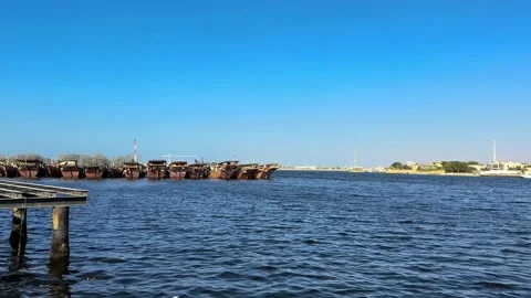 Sea view from city Stock Footage 233735022