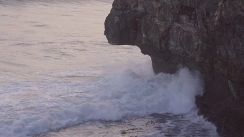Sea view from the cliff Stockbeeldmateriaal 341089868