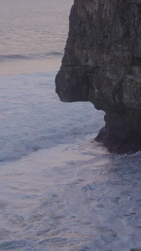 Sea view from the cliff 動画素材 341092201