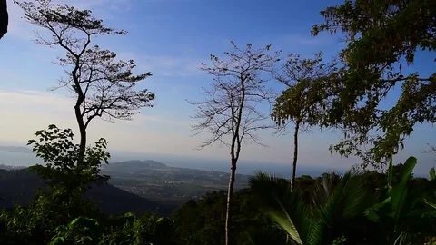 Sea View in Eastern Thailand. Stockbeeldmateriaal 83964077