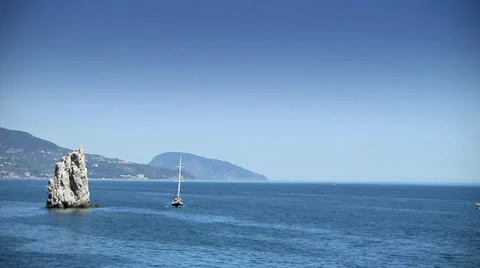 Sea view Stock Footage 24825585