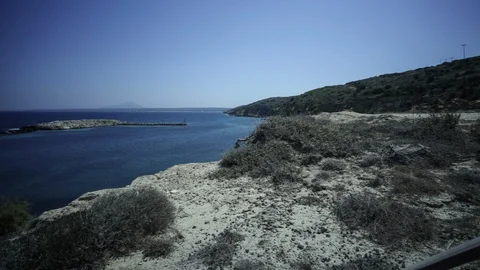 Sea view, panorama Stock Footage 105936287