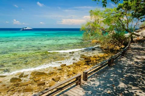 Sea view Stock Photos