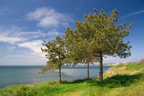 Sea view Stock Photos