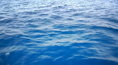 Sea. The view from the side of the boat Stock Footage 50137916