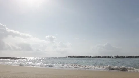 Sea view in sunlight Stockbeeldmateriaal 148480658