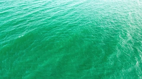Sea view at sunset. Drone video Stock Footage 273978025